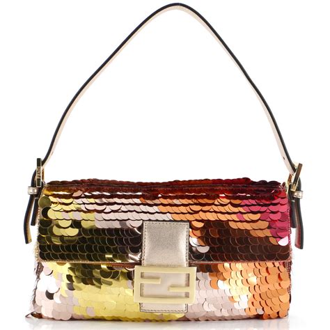 fendi 1997 baguette sequin|farfetch fendi baguette.